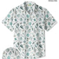 Hawaiian Shirt / Adults / S Summer Ocean Beach Shell Casual Vacation Hawaiian Shirt