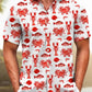 Summer Ocean Fish Squid Casual Vacation Hawaiian Shirt