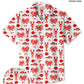 Hawaiian Shirt / Adults / S Summer Ocean Fish Squid Casual Vacation Hawaiian Shirt