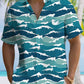 Hawaiian Shirt / Adults / S Summer Ocean Waves Animal Casual Vacation Hawaiian Shirt