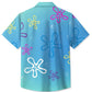 Summer Ombre Flower Plant Casual Vacation Hawaiian Shirt