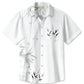 Hawaiian Shirt / Adults / S Summer Plant Bamboo Commute Casual Vacation Hawaiian Shirt