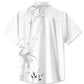 Summer Plant Bamboo Commute Casual Vacation Hawaiian Shirt
