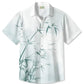 Hawaiian Shirt / Adults / S Summer Plant Bamboo Simple Commute Vacation Casual Hawaiian Shirt