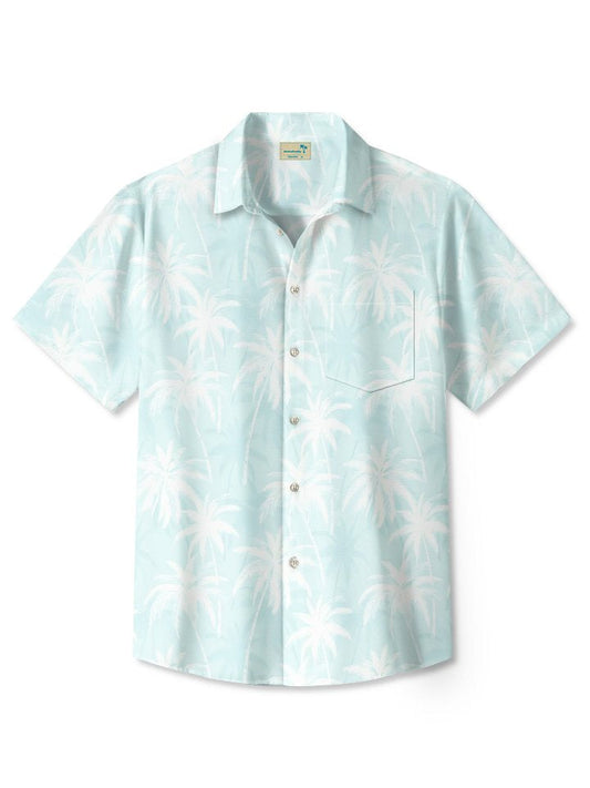 Hawaiian Shirt / Adults / S Summer Tropical Beach Coconut Tree Casual Vacation Hawaiian Shirt
