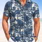 Hawaiian Shirt / Adults / S Summer Tropical Coconut Tree Casual Vacation Hawaiian Shirt