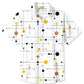 Hawaiian Shirt / Adults / S Summer Tropical Lines Geometric Pattern Casual Vacation Hawaiian Shirt