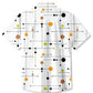 Summer Tropical Lines Geometric Pattern Casual Vacation Hawaiian Shirt