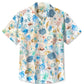 Hawaiian Shirt / Adults / S Summer Tropical Sea Life Beach Casual Hawaiian Shirt