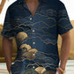 Hawaiian Shirt / Adults / S Summer Wave Beach Vacation Casual Hawaiian Shirt