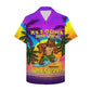 Hawaiian Shirt / Adults / S Surfing Bear It's 5 O'clock Some Where Who Cares Unisex Hawaiian Shirt Aloha Shirt
