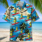 Surfing Pickle Hawaiian Shirt