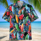 Surfing Tropical Hawaiian Shirt