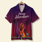 Hawaiian Shirt / Adults / S Surfing Unisex Hawaiian Shirt Aloha Shirt Summer Vibe Girl On The Beach With Surfing