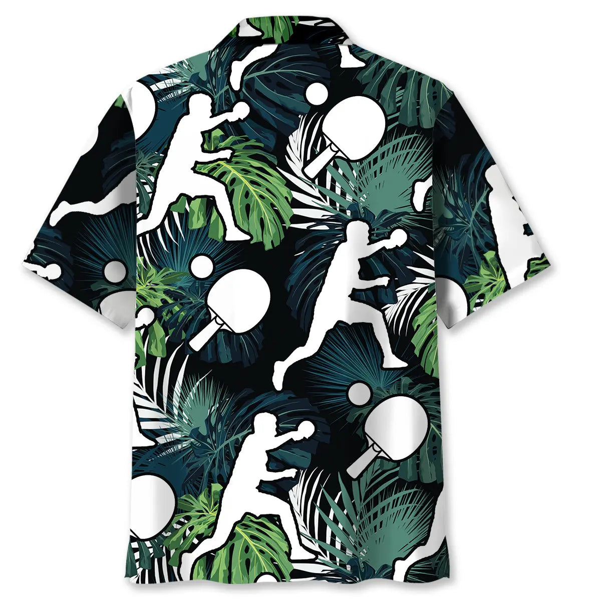 Table Tennis Nature Hawaiian Shirt