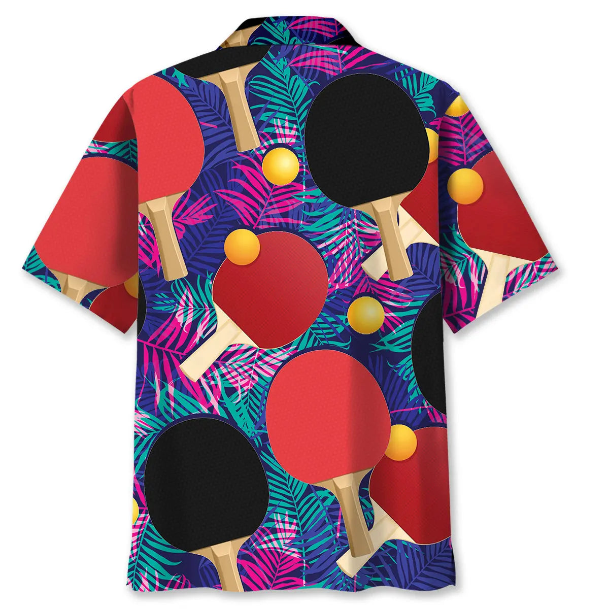 Table Tennis Tropical Hawaiian Shirt