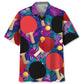 Hawaiian Shirt / Adults / S Table Tennis Tropical Hawaiian Shirt