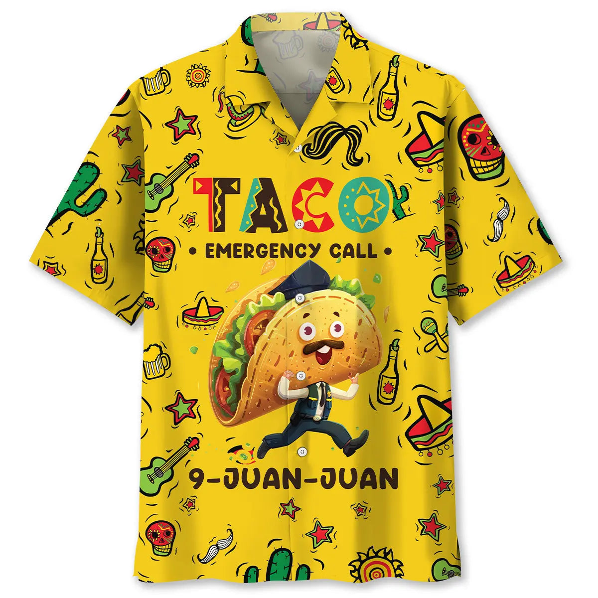 Hawaiian Shirt / Adults / S Taco Emergency Call Hawaiian Shirt