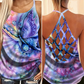 Butterfly Flowers Love Peaceful Limited Edition – Hollow Tank Top
