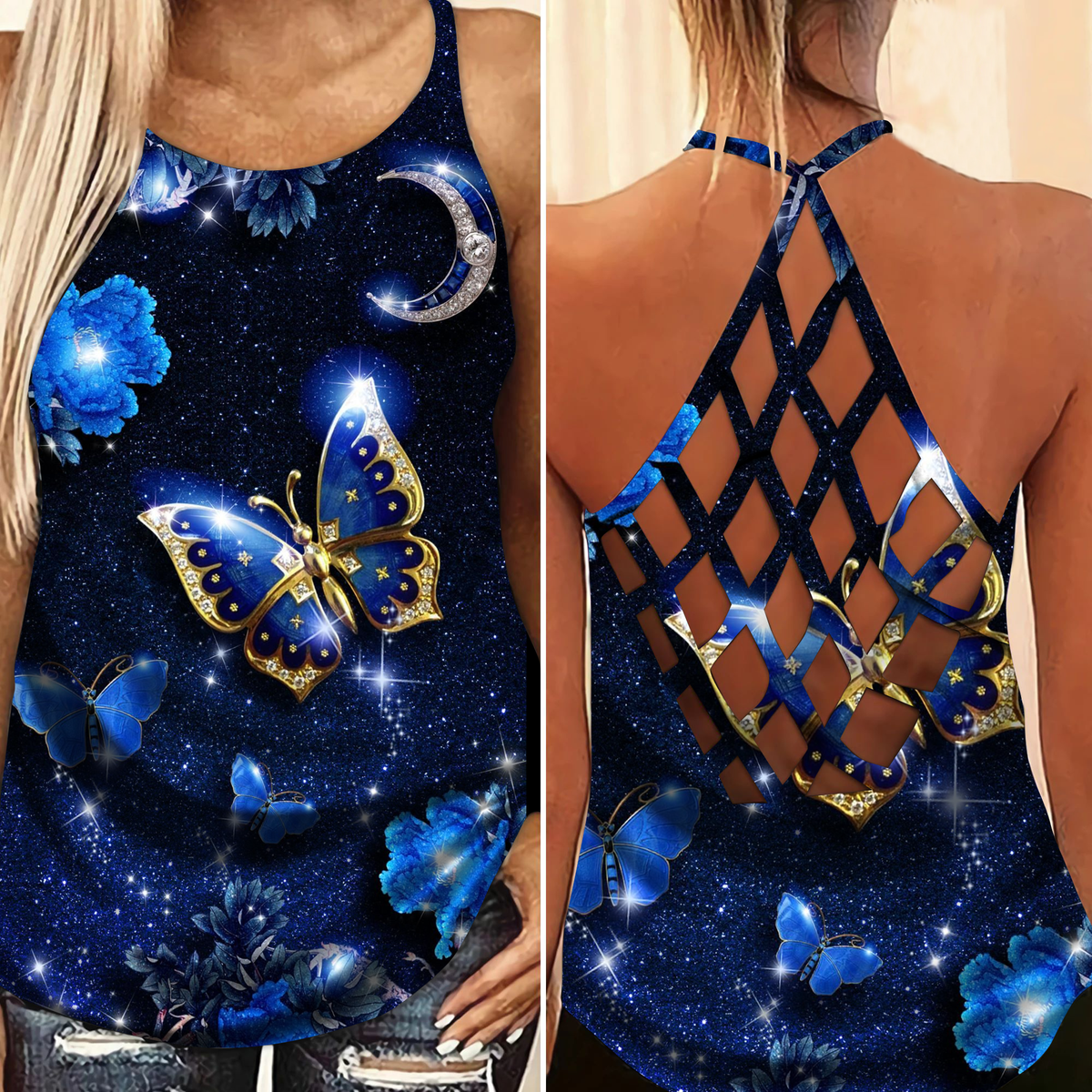 Butterfly Dream Night Limited Edition – Hollow Tank Top