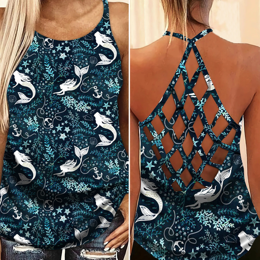 Mermaid Princess Of The Sea Limited Edition 1 – Hollow Tank Top