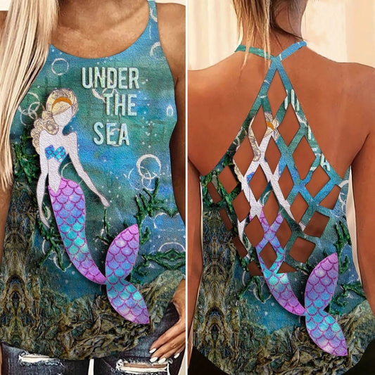 Mermaid Queen Loves Ocean Limited Edition 2 – Hollow Tank Top