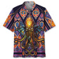 Hawaiian Shirt / Adults / S Temple Of Octopus Art Hawaiian Shirt