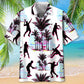 Tennis Abstract Background Hawaiian Shirt