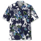 Hawaiian Shirt / Adults / S Tennis Blue Nature Hawaiian Shirt