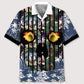 Hawaiian Shirt / Adults / S Tennis Flower Skull Hawaiian Shirt