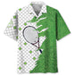 Hawaiian Shirt / Adults / S Tennis Green Hawaiian Shirt