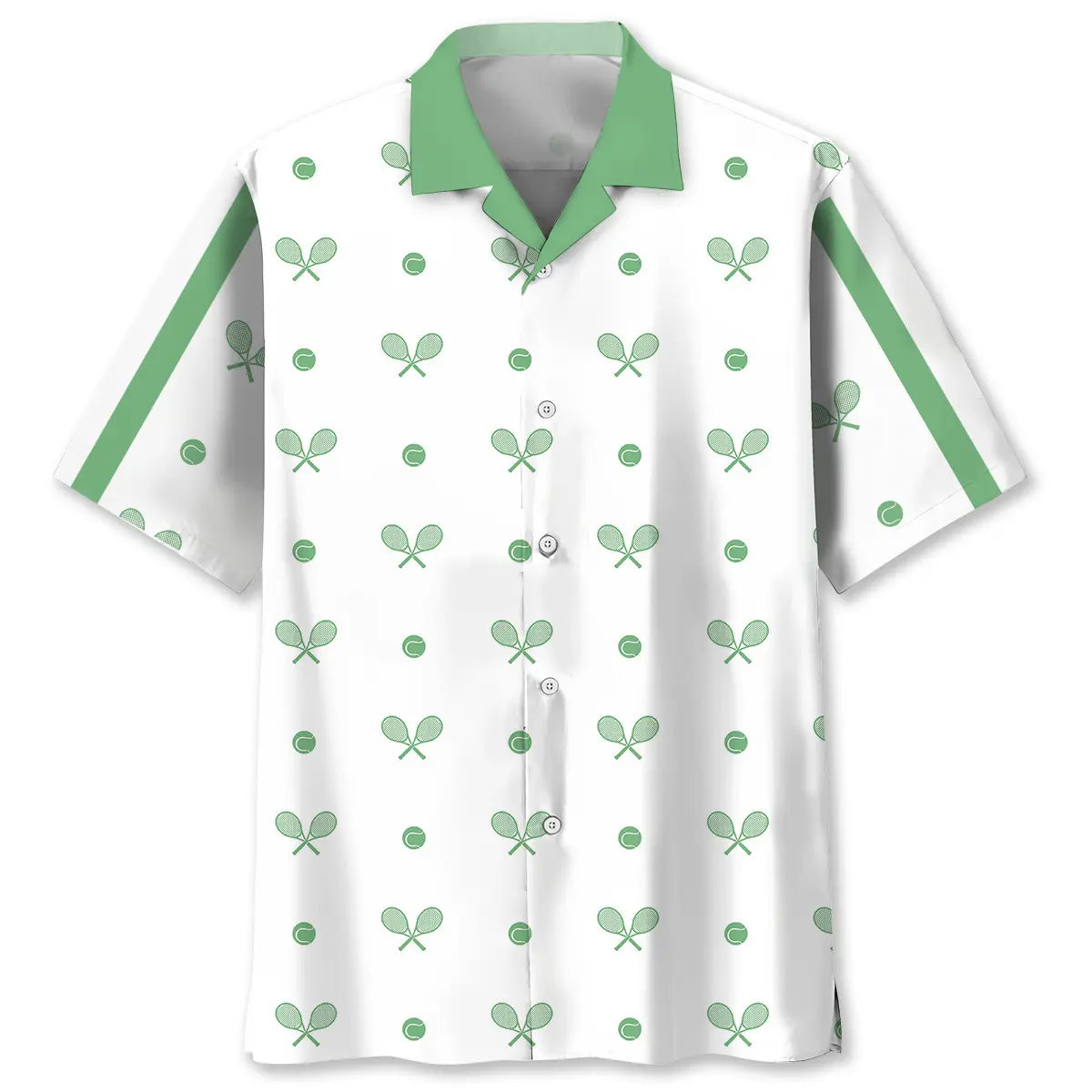 Hawaiian Shirt / Adults / S Tennis Hawaiian Shirt