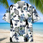 Tennis White Nature Hawaiian Shirt