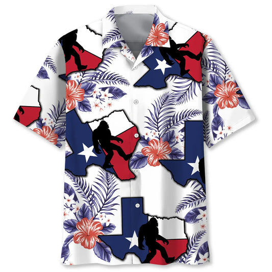 Hawaiian Shirt / Adults / S Texas Bigfoot Hawaiian Shirt