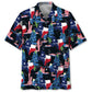 Hawaiian Shirt / Adults / S Texas Cactus Longhorn Hawaiian Shirt