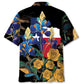 Texas Longhorn Skull Hawaiian Shirt