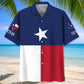 Texas The Lone Star State Pocket Hawaiian Shirt