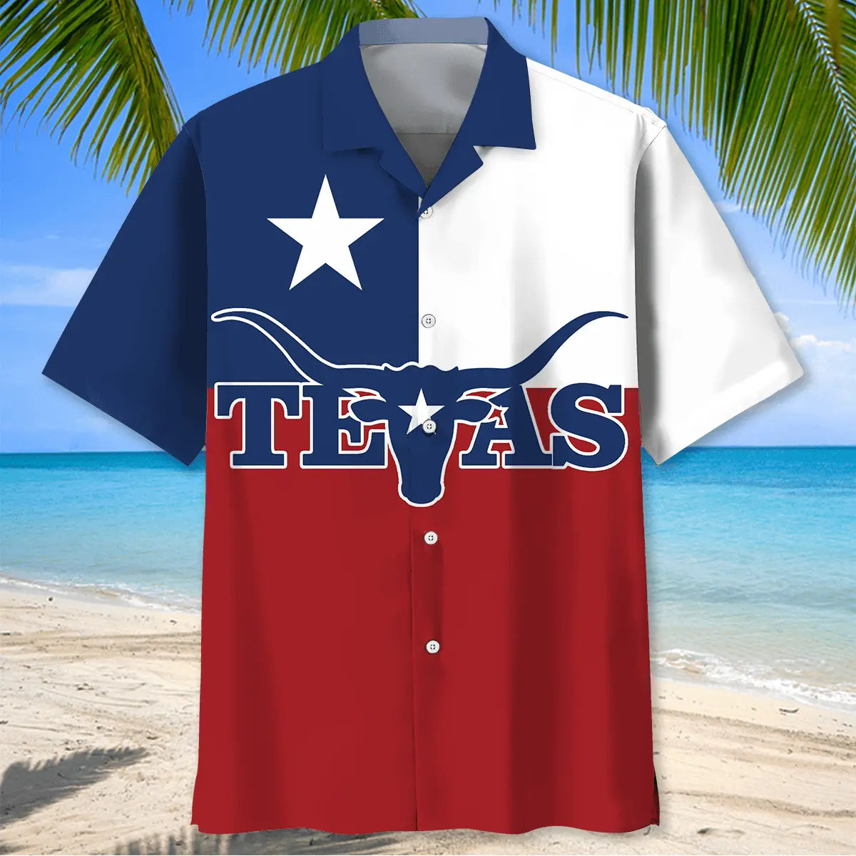 The Lone Star State Texas Hawaiian Shirt