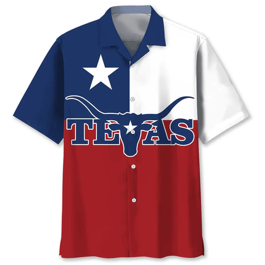 Hawaiian Shirt / Adults / S The Lone Star State Texas Hawaiian Shirt