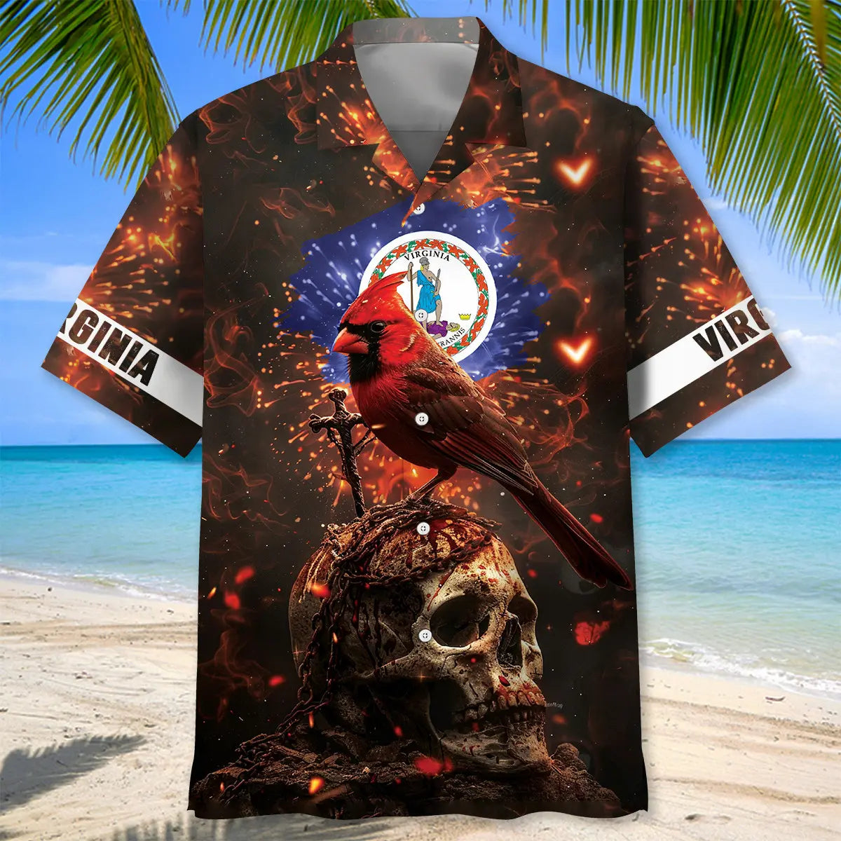 The Power Of Virginia State Hawaiian Shirt