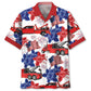 Hawaiian Shirt / Adults / S Tow Truck Happy 4th July Hawaiian Shirt