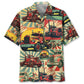 Hawaiian Shirt / Adults / S Tow Truck Retro Hawaiian Shirt