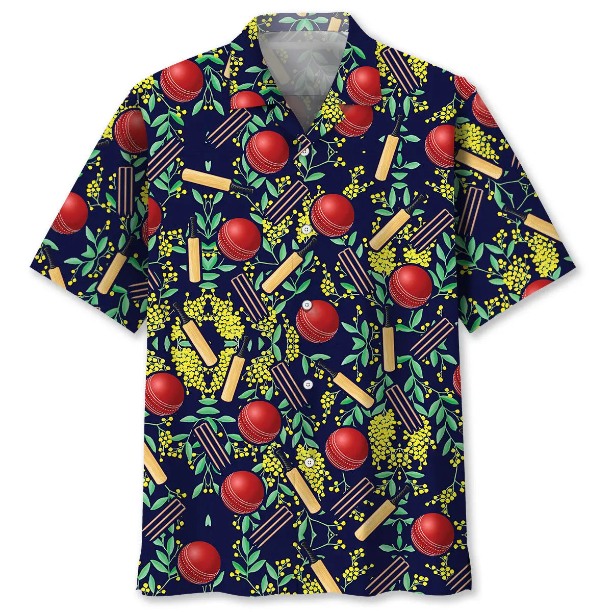 Hawaiian Shirt / Adults / S Tropical Colorful Cricket Winner Hawaiian Shirt