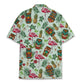 Tropical Tiki Flamingo And Tiki Unisex Hawaiian Shirt Aloha Shirt