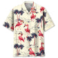 Hawaiian Shirt / Adults / S Tropical Flamingo Hawaiian Shirt