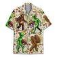 Hawaiian Shirt / Adults / S Bigfoot And Alien Mushroom Unisex Hawaiian Shirt Aloha Shirt