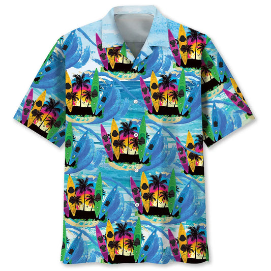 Hawaiian Shirt / Adults / S Tropical Kayaking Hawaiian Shirt