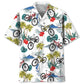 Hawaiian Shirt / Adults / S Tropical Mountain Bike Hawaiian Shirt Men
