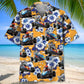 Tropical Quarter Midget Car Racing Hawaiian Shirt
