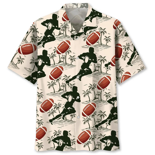 Hawaiian Shirt / Adults / S Tropical Rugby Hawaiian Shirt
